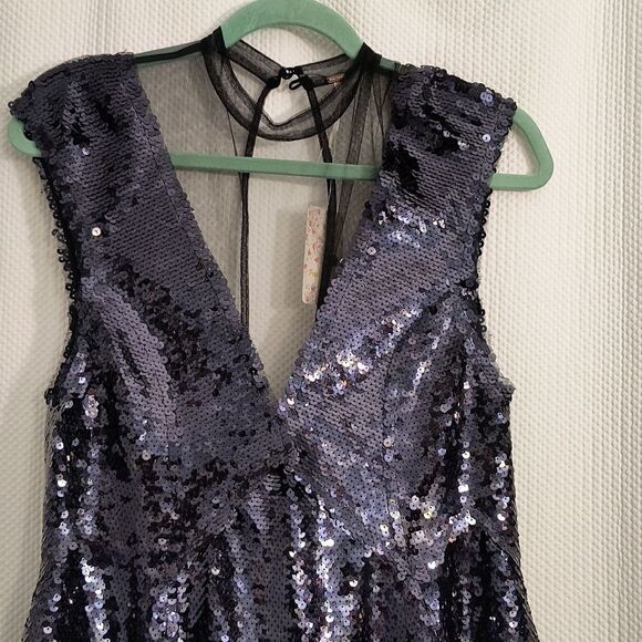 Free People Sequin Dress NWT Women's - Picture 3 of 5